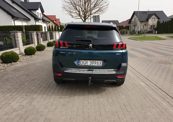 Peugeot 5008 cena 96000 przebieg: 78500, rok produkcji 2018 z Góra małe 137